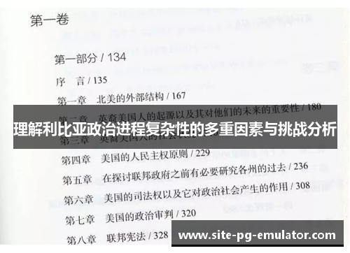 理解利比亚政治进程复杂性的多重因素与挑战分析
