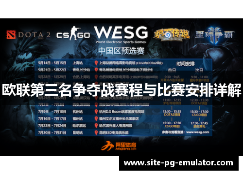 欧联第三名争夺战赛程与比赛安排详解